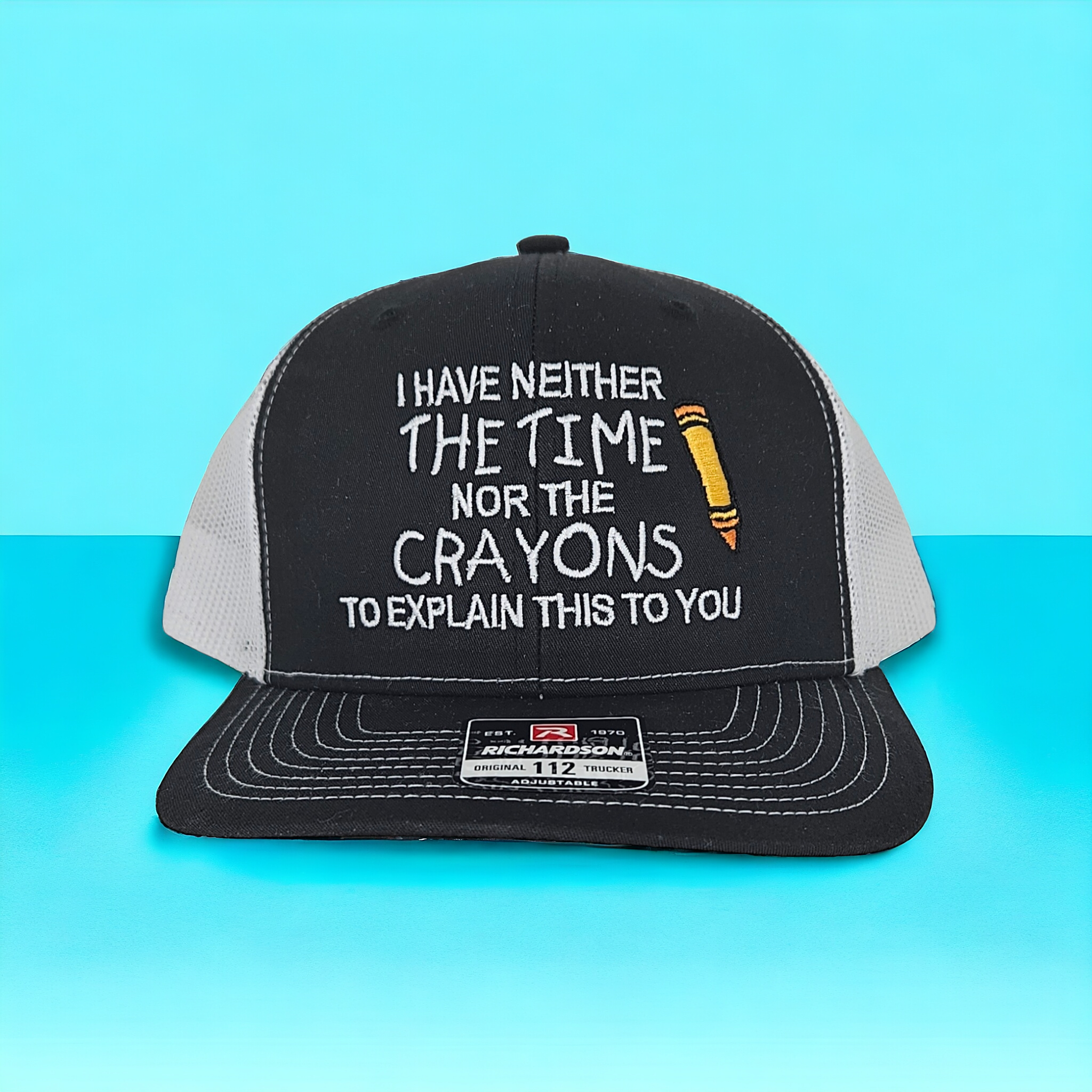 Time Nor the Crayons Hat